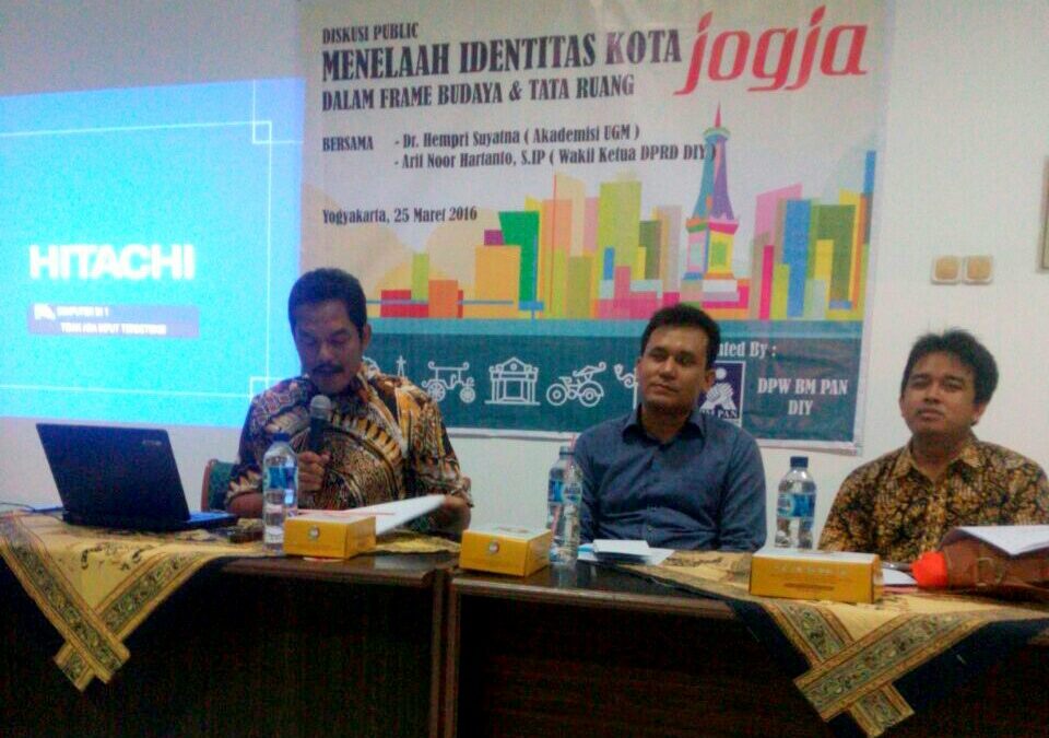 BM PAN Yogyakarta Adakan Diskusi Publik "Menelaah Identitas Yogya"