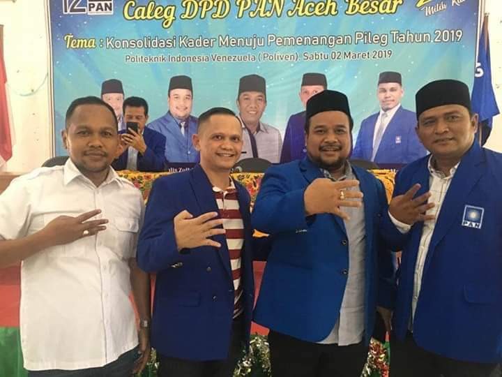 Mantap! Kerja Keras PAN Aceh Besar di Pileg 2019 Berbuah Kemenangan