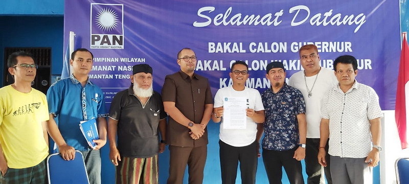 Achmad Diran Gantikan Darwan Ali Jadi Plt Ketua DPW PAN Kalteng
